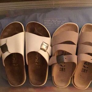 2 pr. Birkenstock sandals 38